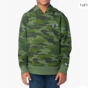 Champion Camo Hoodie Size:L boys